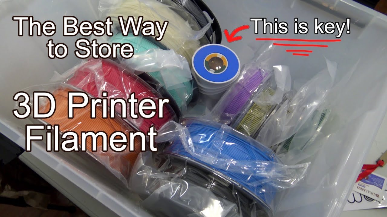 How to Properly Store Your PLA Filament